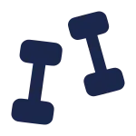 Dumbbells 2 SVG Icon